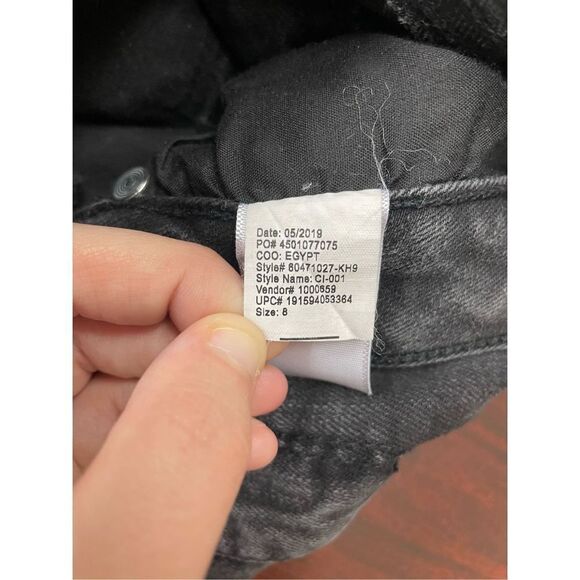 Crown & Ivy Size 8 Black Skinny Jeans - Picture 7 of 7